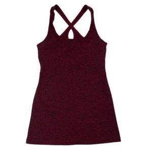 Beyond Yoga Cross Back Cut Out Tank Top